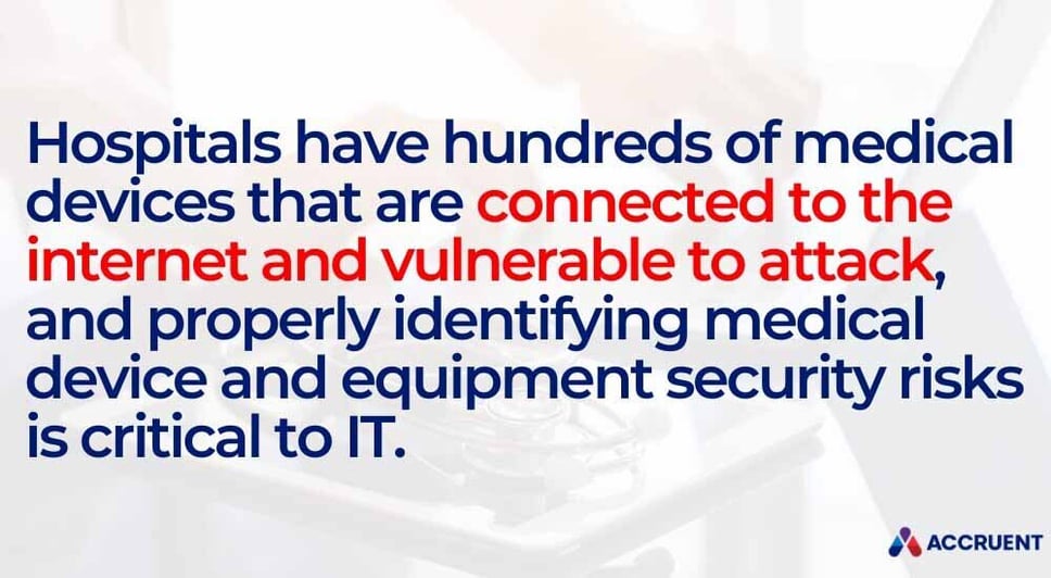 Accruent - Blog Post - Mitigating Medical Equipment Cybersecurity Risks with a Modern Healthcare CMMS