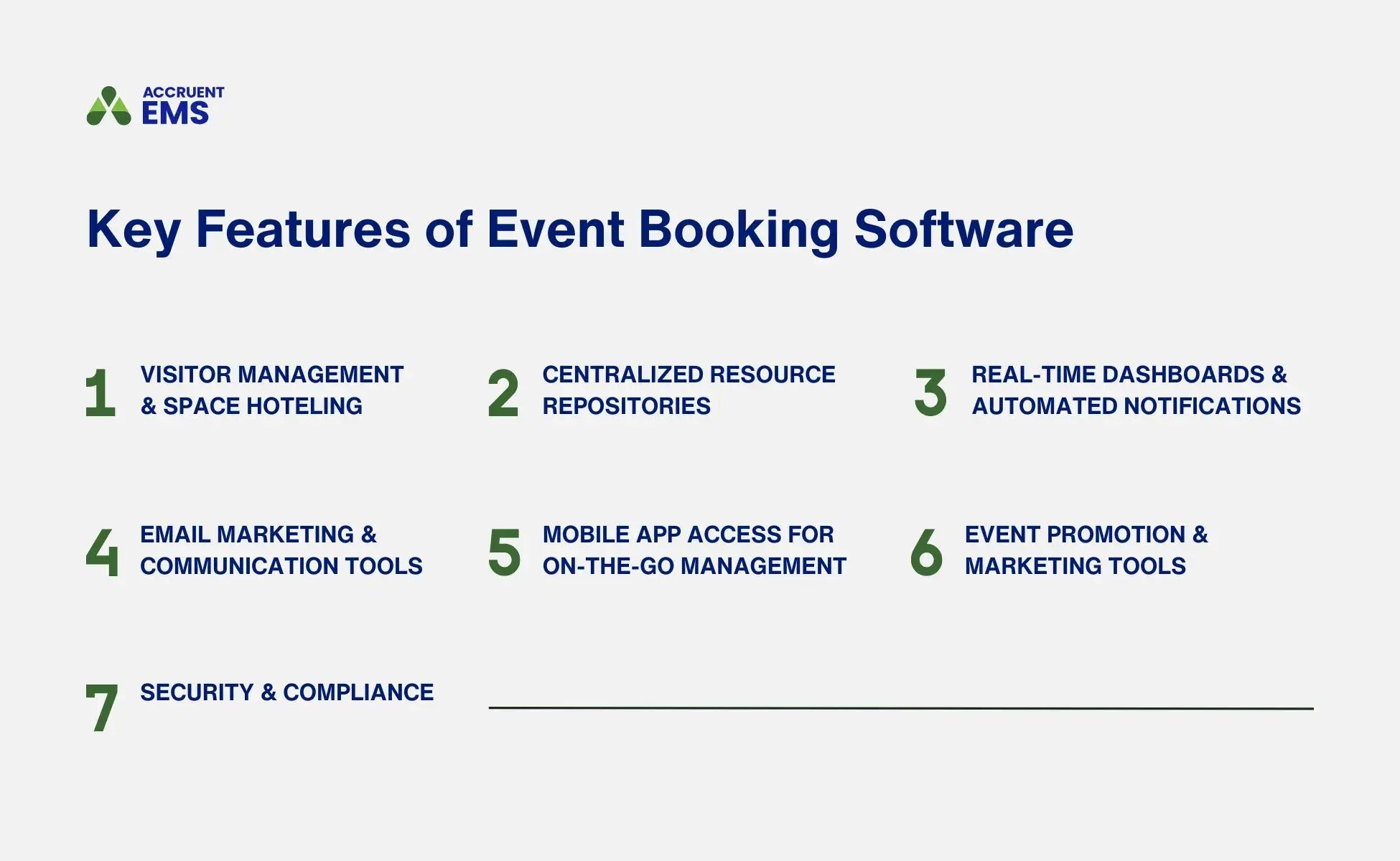 Key features of event booking software