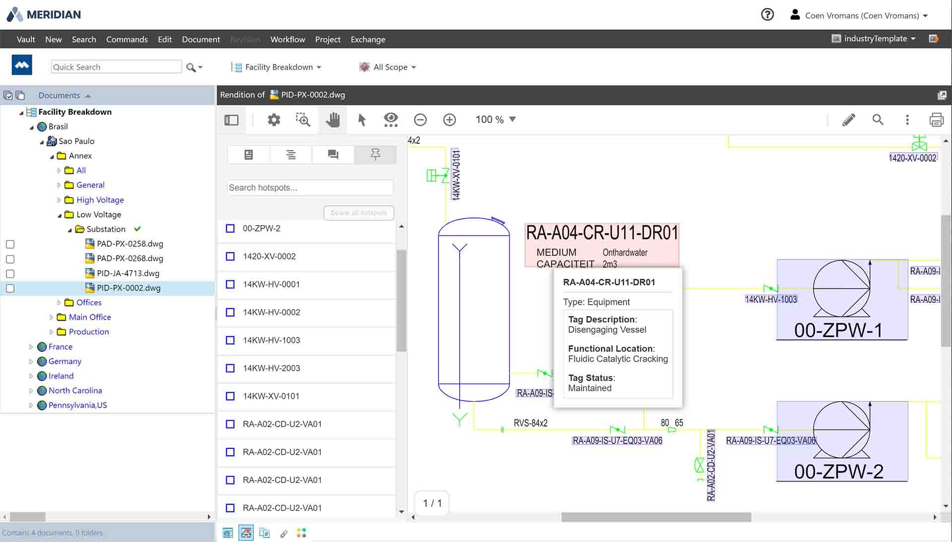 asset tracking meridian edms 